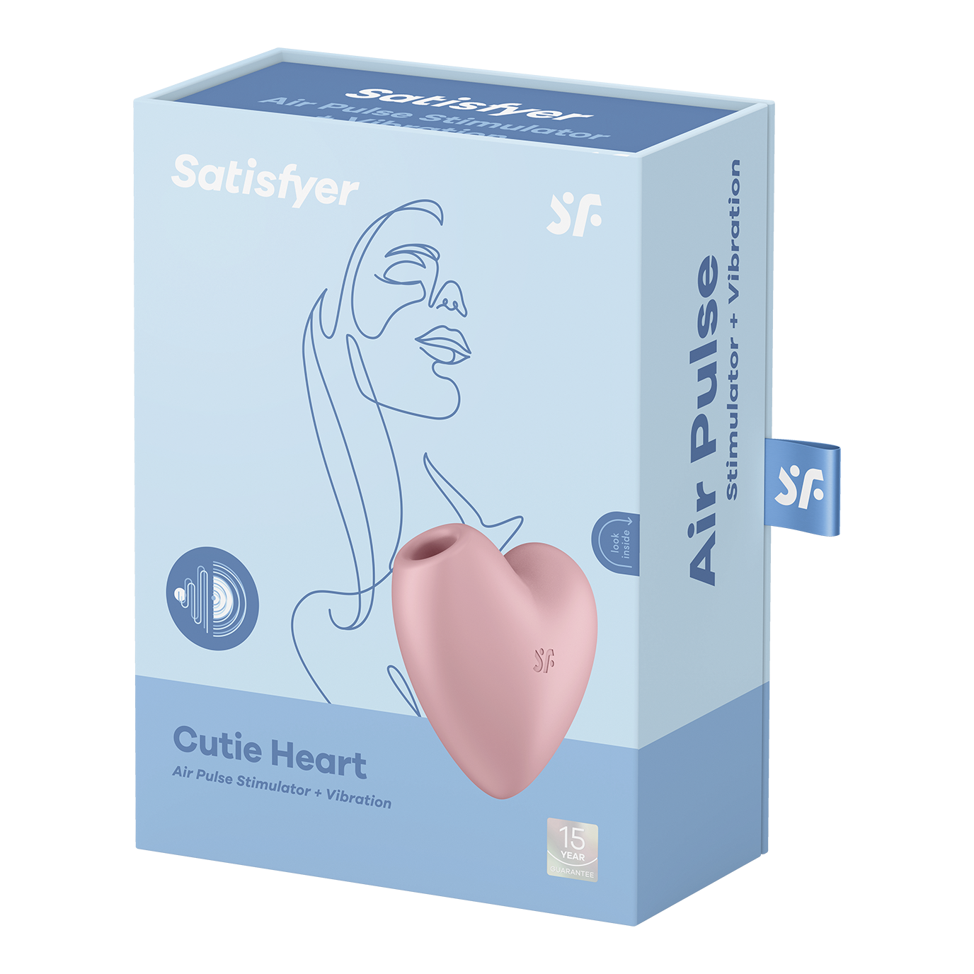 Satisfyer Cutie Heart Rosado