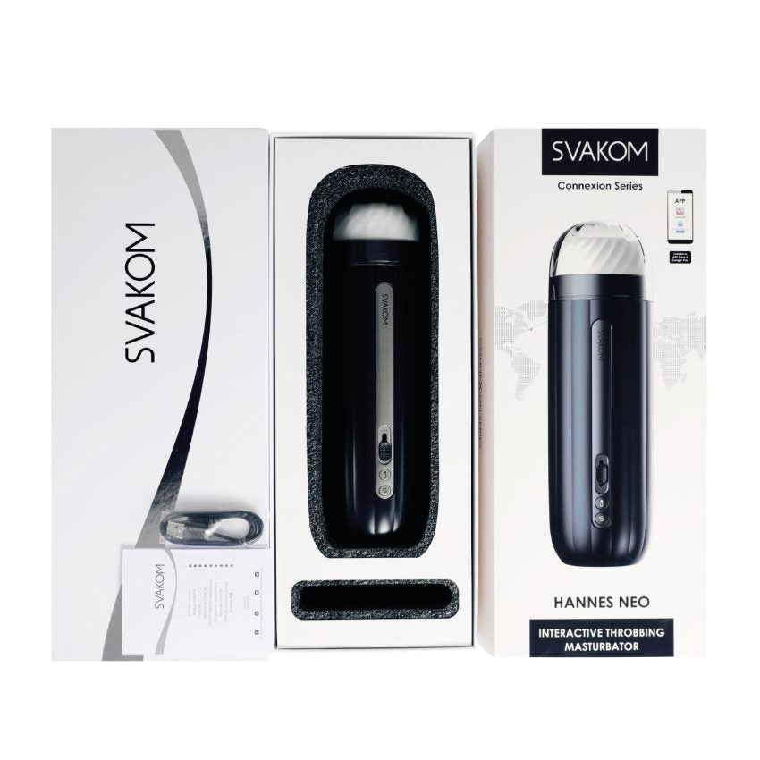 Masturbador Masculino con App Hannes Neo Svakom Azul