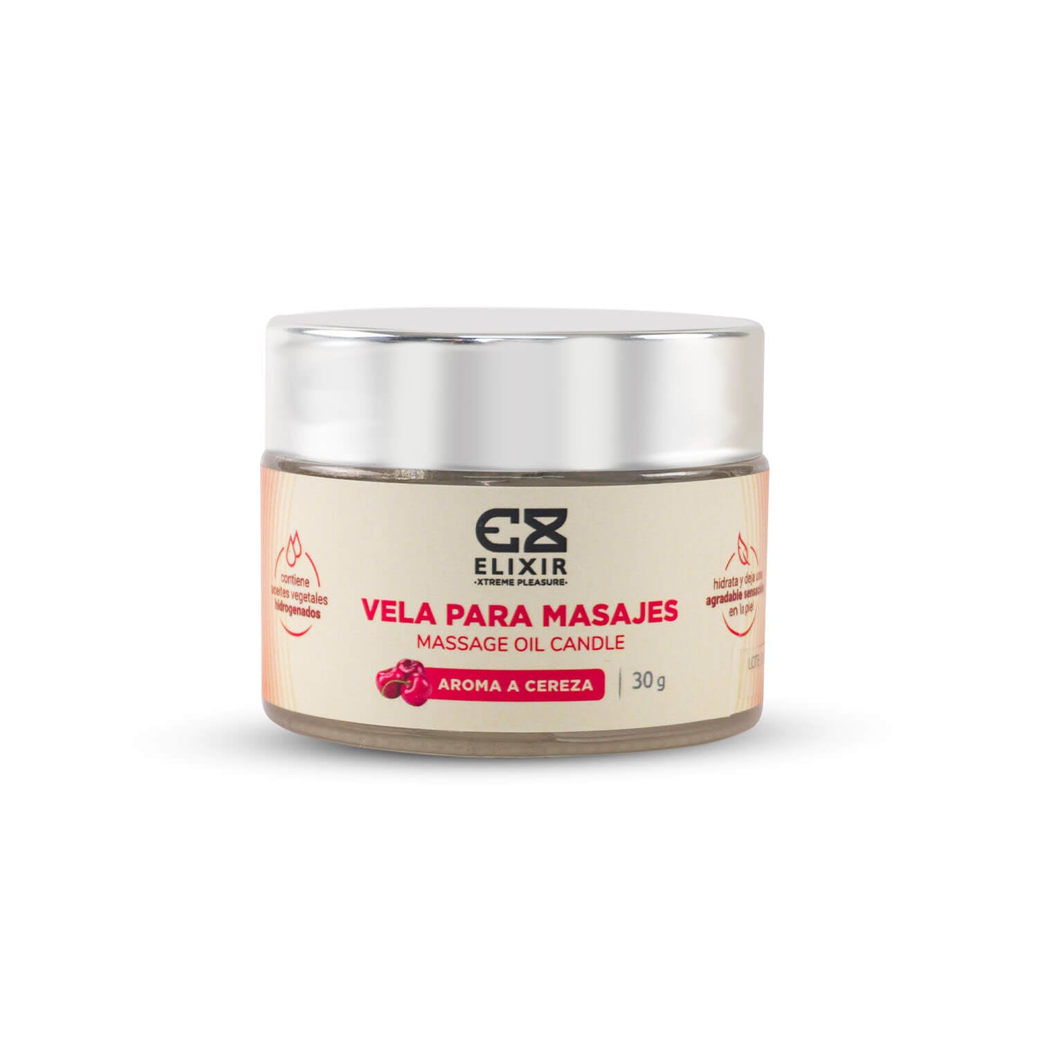 Vela Para Masajes Corporales Elixir