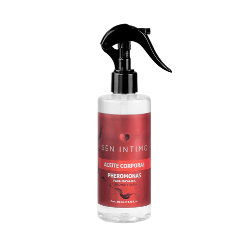 Aceite con pheromonas y aromaterapia