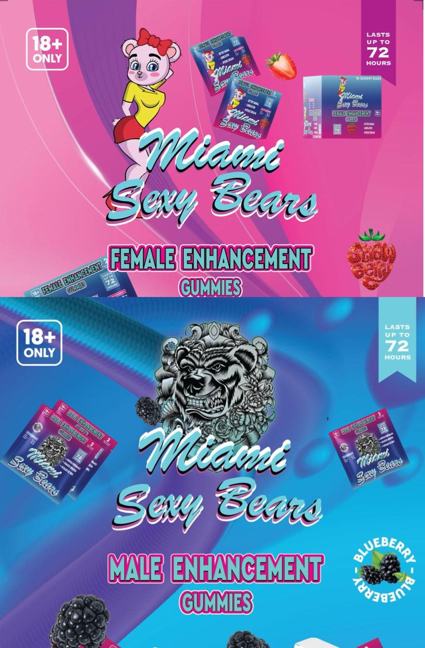 Gomitas Sexuales Miami Sexy Bears