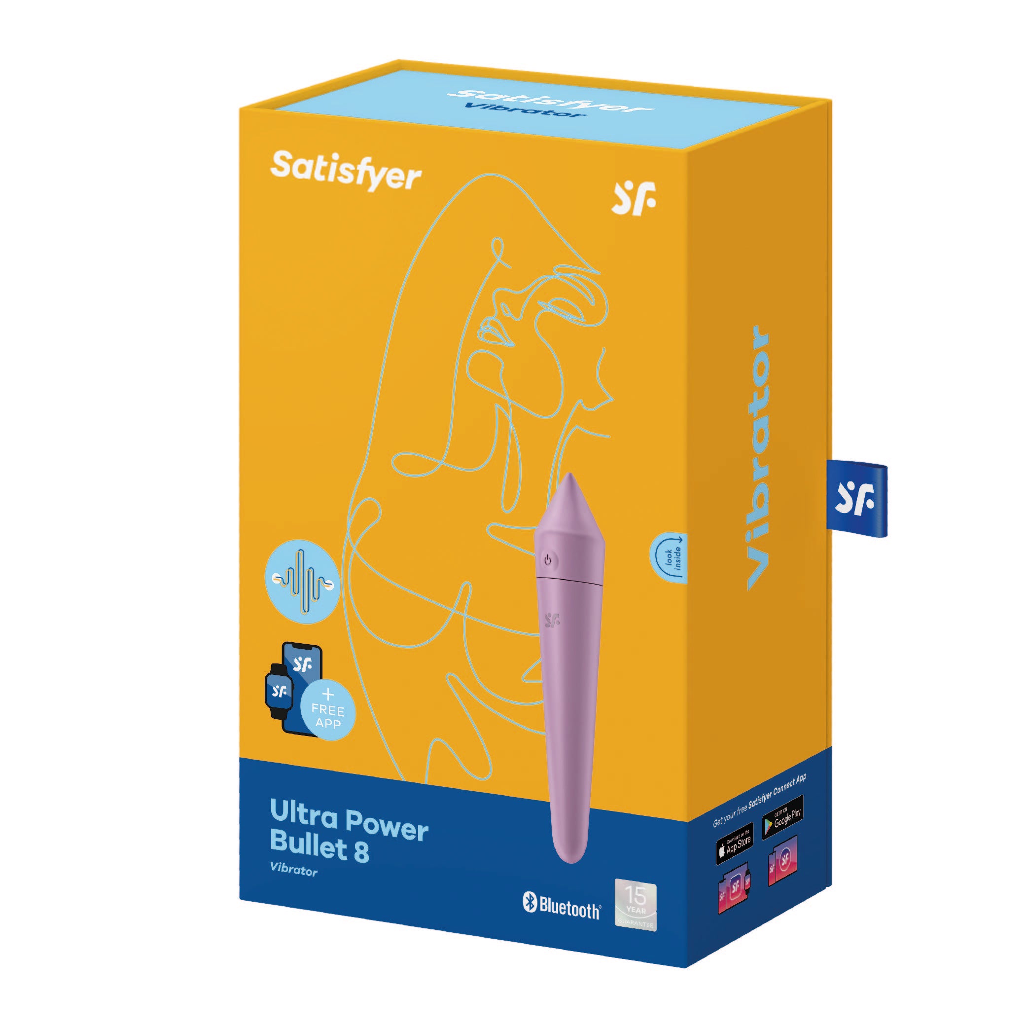 Satisfyer Ultra Power Bullet 8 Lila