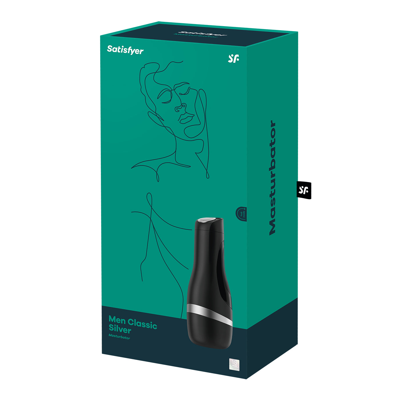 Satisfyer men classic plateado masturbador masculino medellin la estrella 