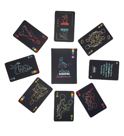 Juego Cartas Poker Kamasutra Lesbi EG
